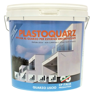 PITTURA AL QUARZO PLASTOQUARZ 5 L