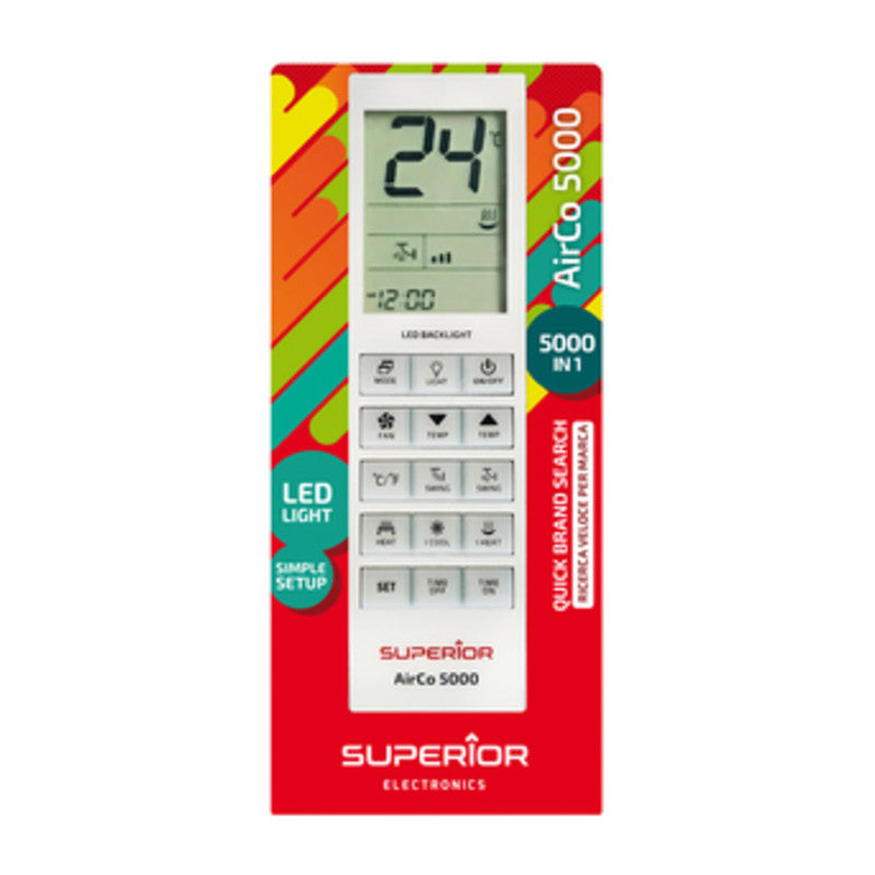 Q.TA' 1 TELECOMANDO CLIMATIZZATORE UNIVERSALE SUPERIOR