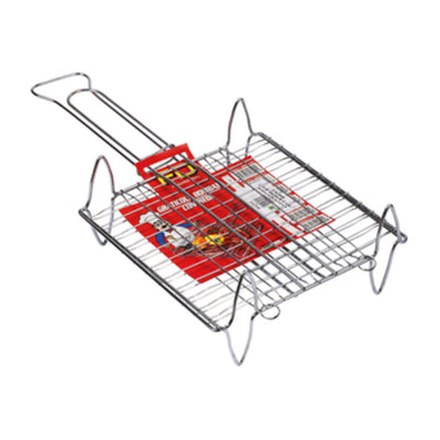 Q.TA' 1 GRATICOLA DOPPIA BOMBATA C/PIEDI 27X27 CM