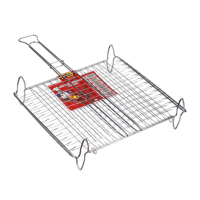 Q.TA' 1 GRATICOLA DOPPIA BOMBATA C/PIEDI 40X30 CM
