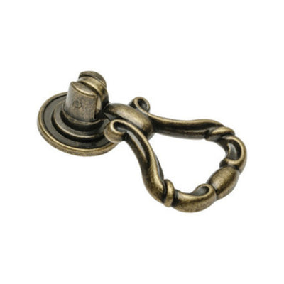 Q.TA' 1 MANIGLIA ZAMA RJM 0128 33X55 MM ANTICATO