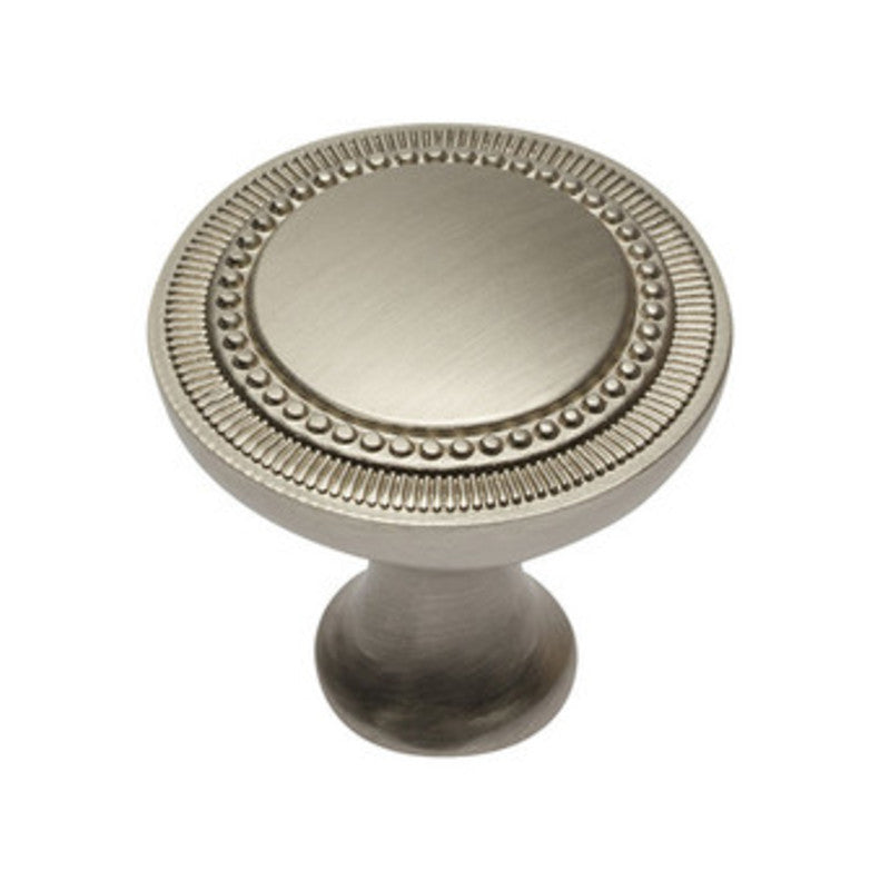 Q.TA' 10 POMOLO IMPER D 31 MM ALLUMINIO NICHEL SATINATO