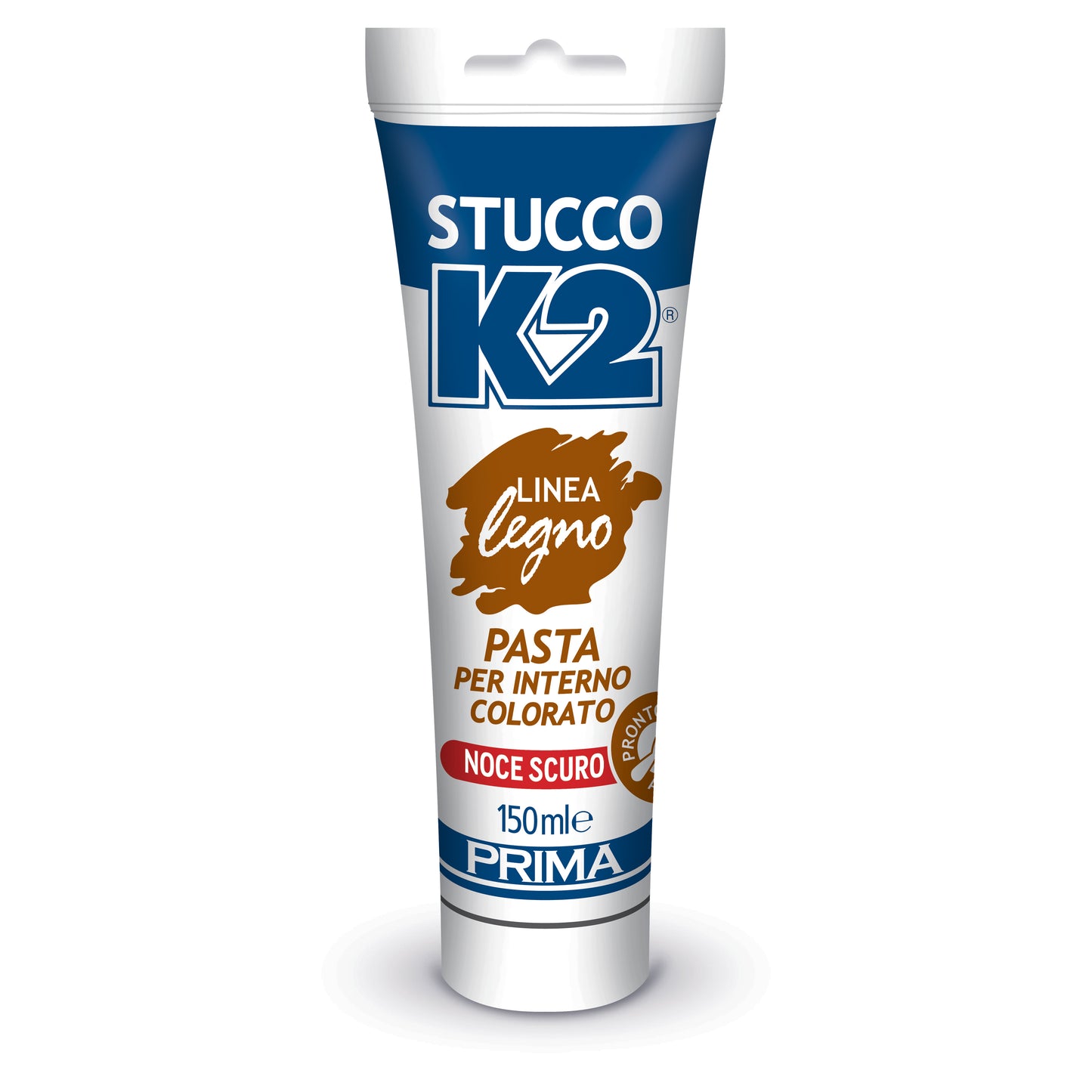 Q.TA'. 6 STUCCO PRONTO K2 NOCE SCURO TUBETTO 150 ML